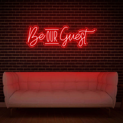 Be Our Guest Neon Sign | Shineneon