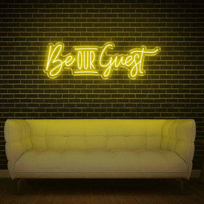 Be Our Guest Neon Sign | Shineneon