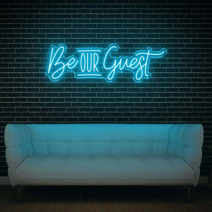 Be Our Guest Neon Sign | Shineneon