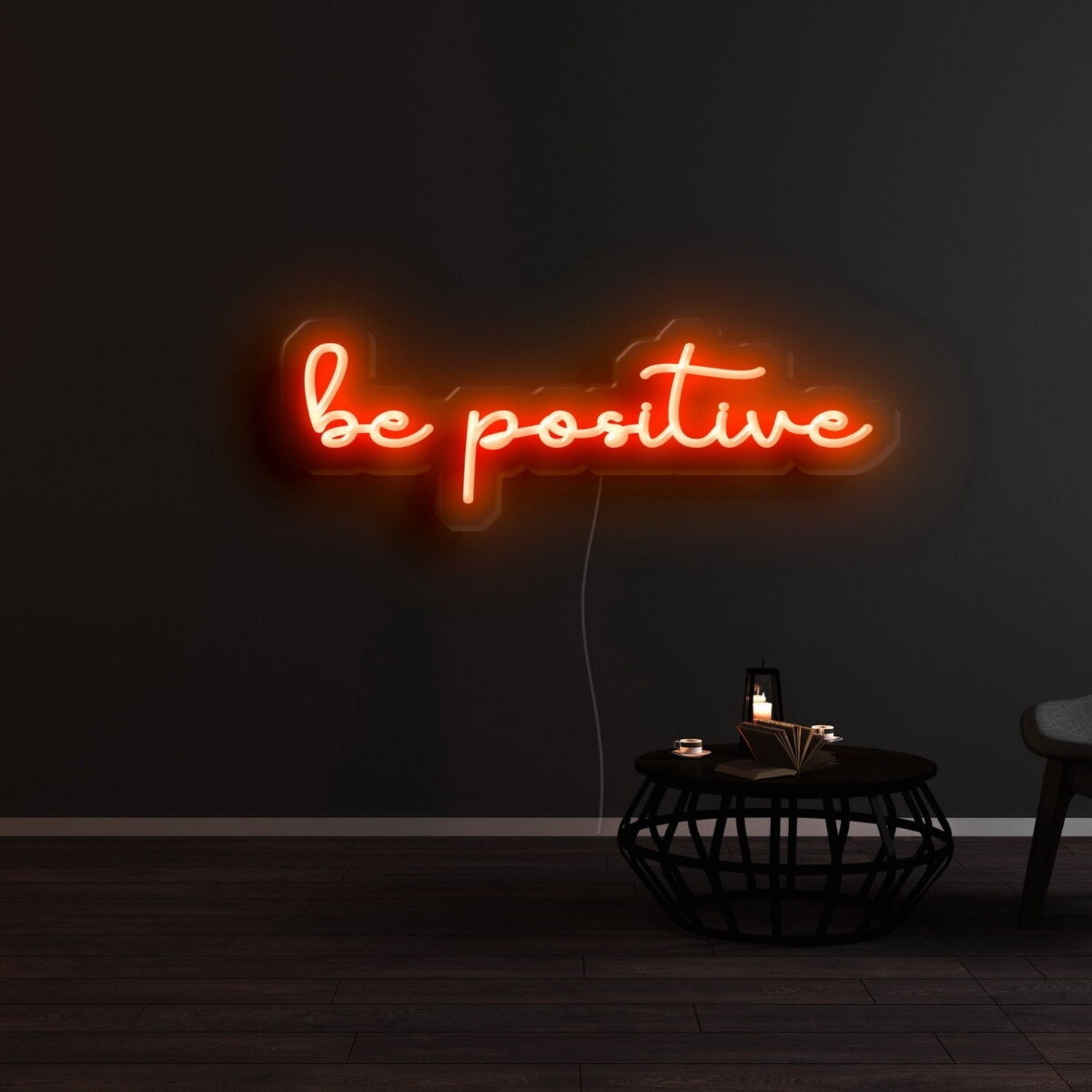 Be Positive Led Neon Sign - Shineneon