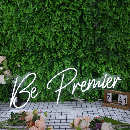 Be Premier White Led Neon Sign - Shineneon
