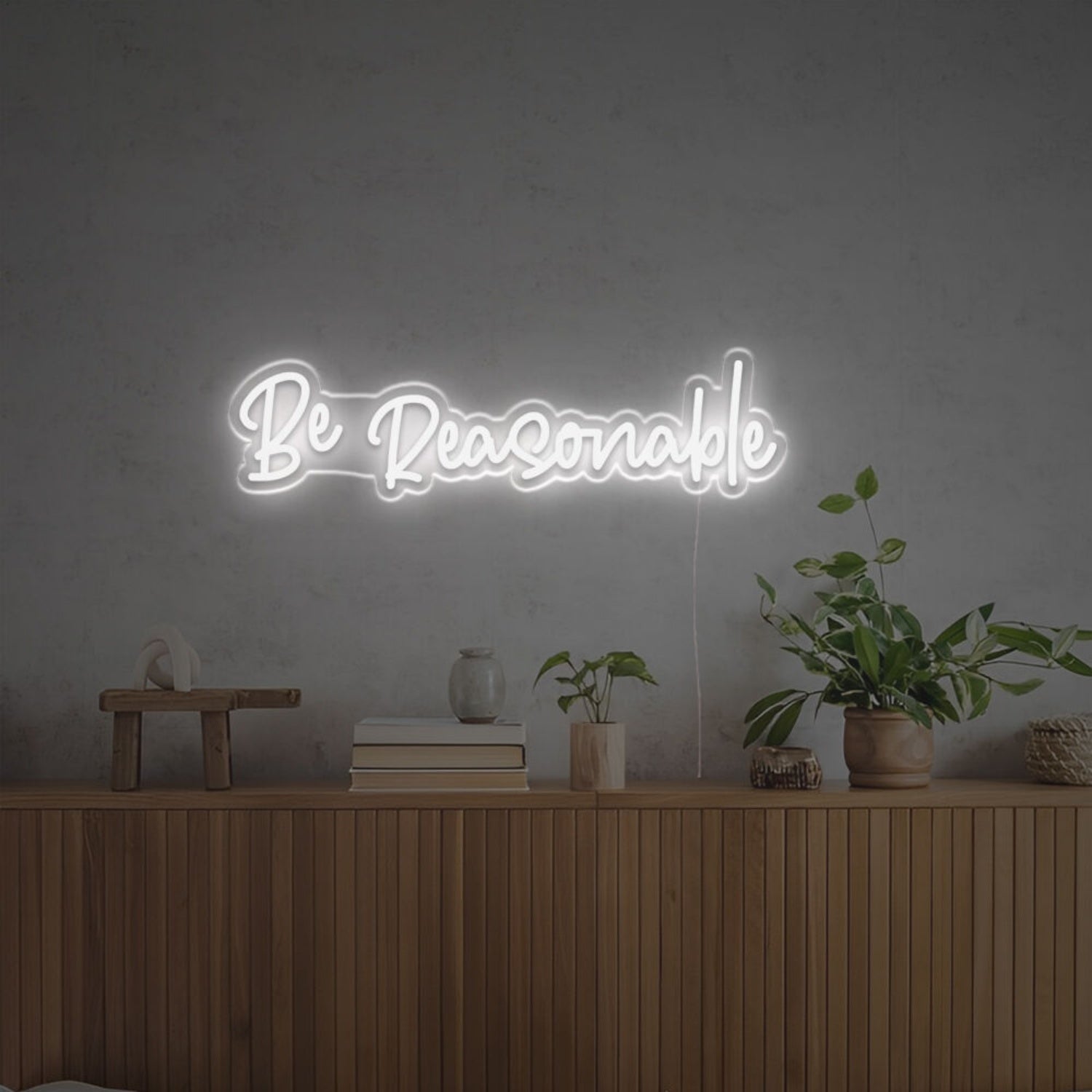 Be Reasonable Led Custom Led Neon Sign - Shineneon
