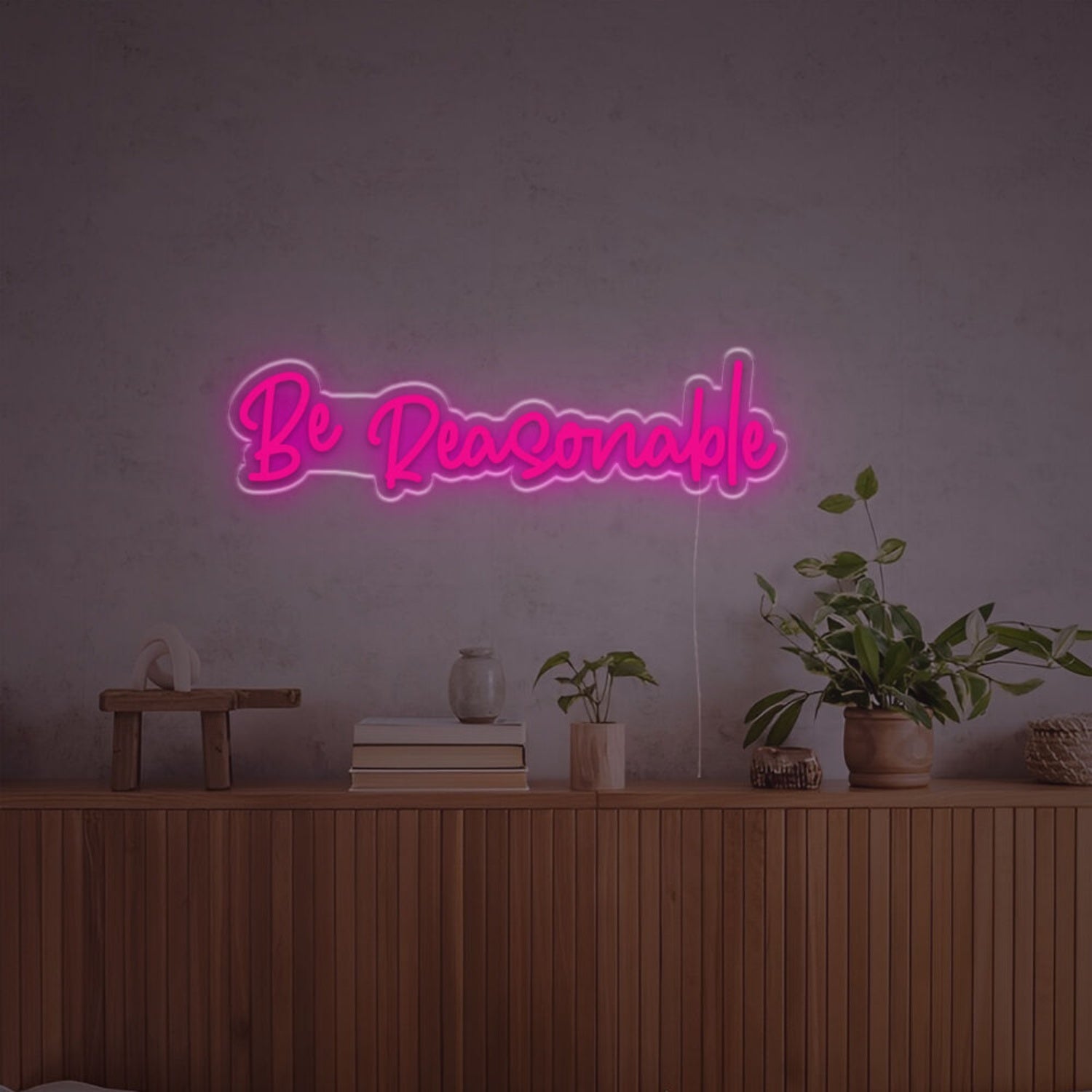 Be Reasonable Led Custom Led Neon Sign - Shineneon