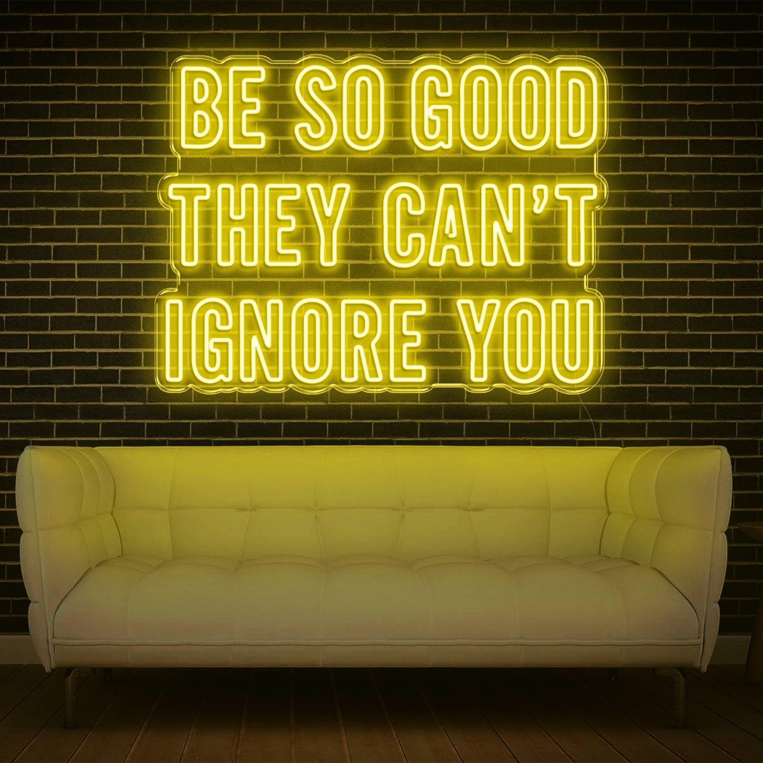 Be So Good Purple Led Neon Sign For Home Studio Decor | Shineneon