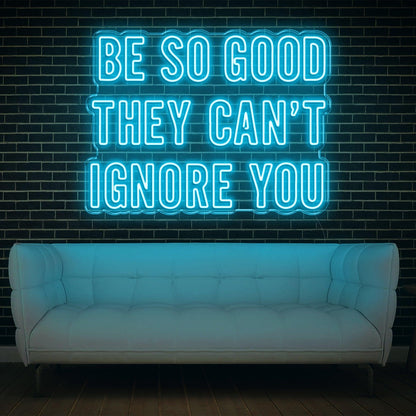 Be So Good Purple Led Neon Sign For Home Studio Decor | Shineneon
