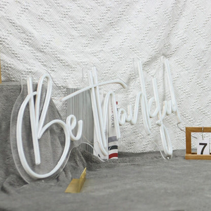 Be Thankful Neon Sign For Positive And Inspirational Spaces | Shineneon