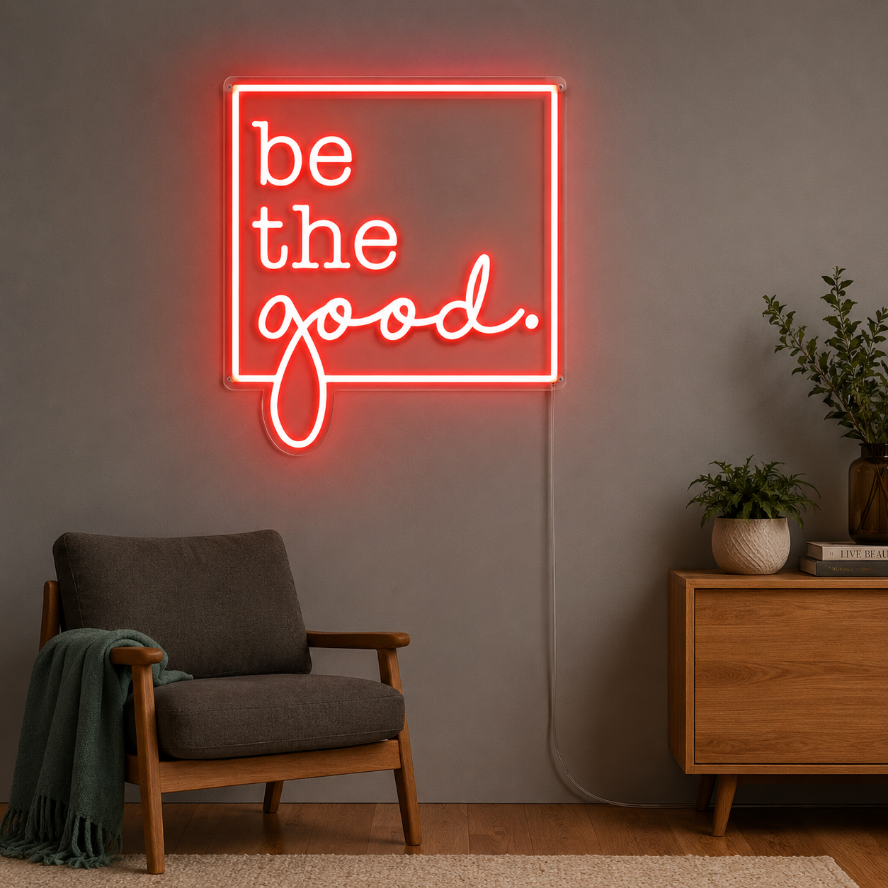 Be The Good LED Neon Sign main product image