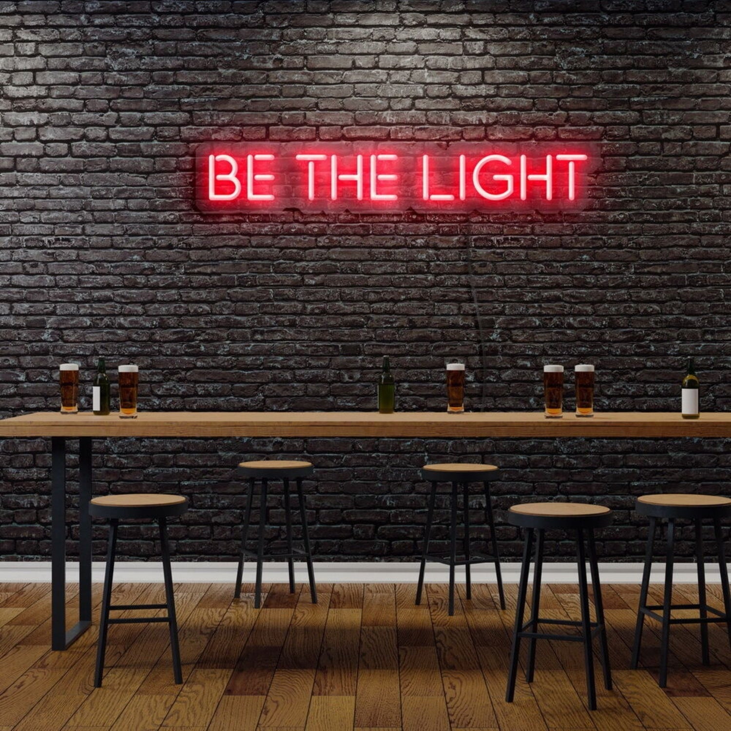 Be The Light Led Neon Sign - Shineneon