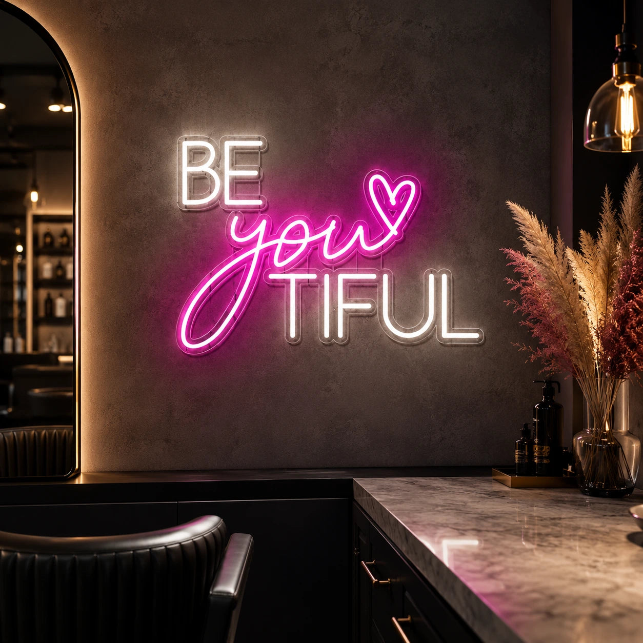 Be You Tiful LED Neon Sign Home Decor - 02 High-Converting Product Image