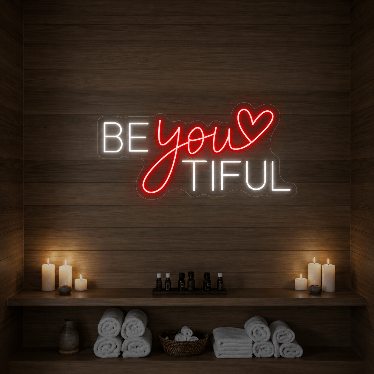 Be You Tiful LED Neon Sign Wall Decor - Shineneon