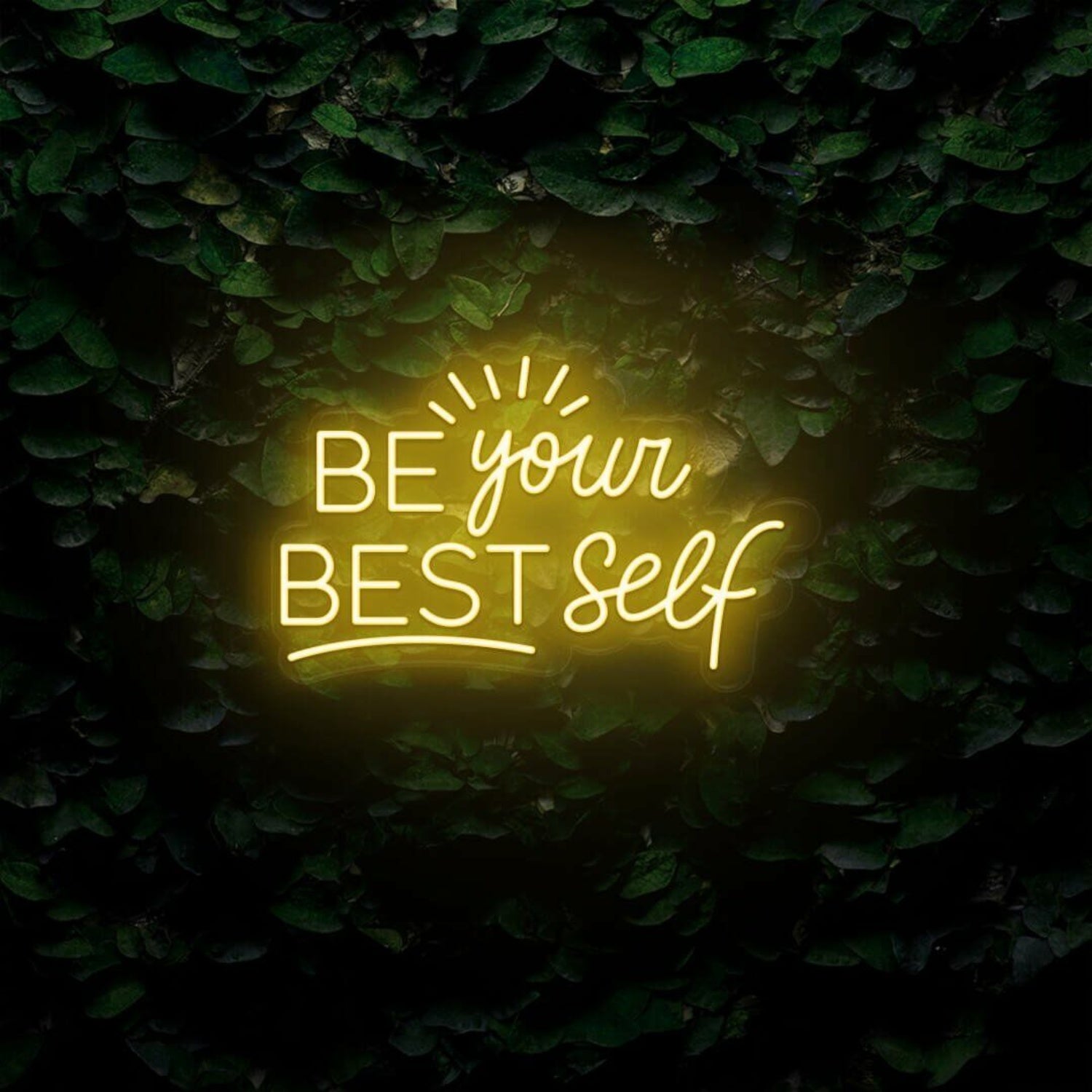 Be Your Best Self Led Sign | Shineneon