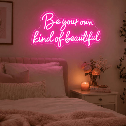 Be Your Own Kind Of Beautiful LED Neon Sign - Shineneon