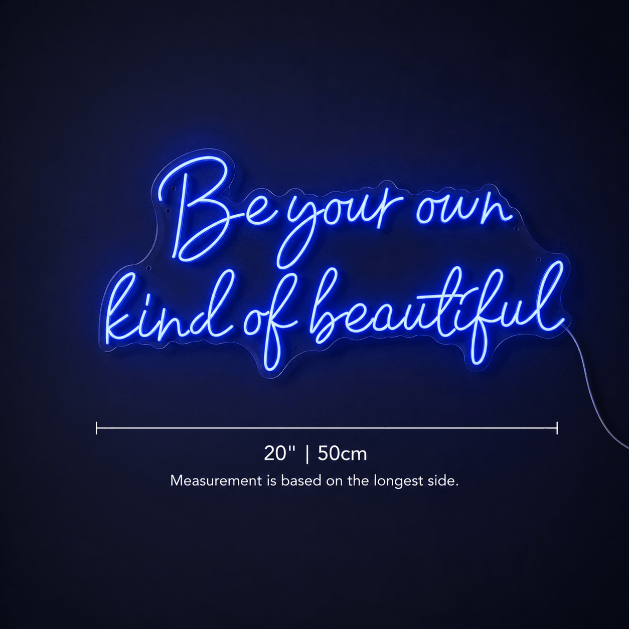 Be Your Own Kind Of Beautiful LED Neon Sign Wall Neon Sign - Shineneon