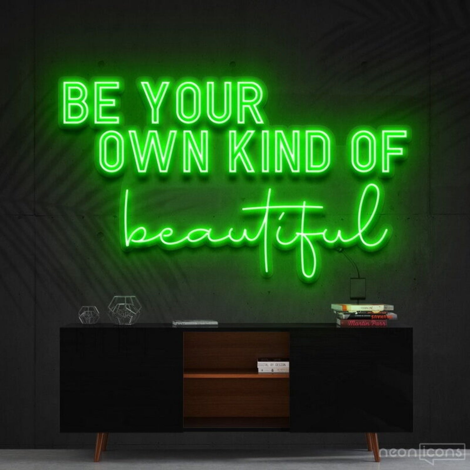 Be Your Own Kind Of Beautiful Neon Sign For Inspirational Spaces | Shineneon