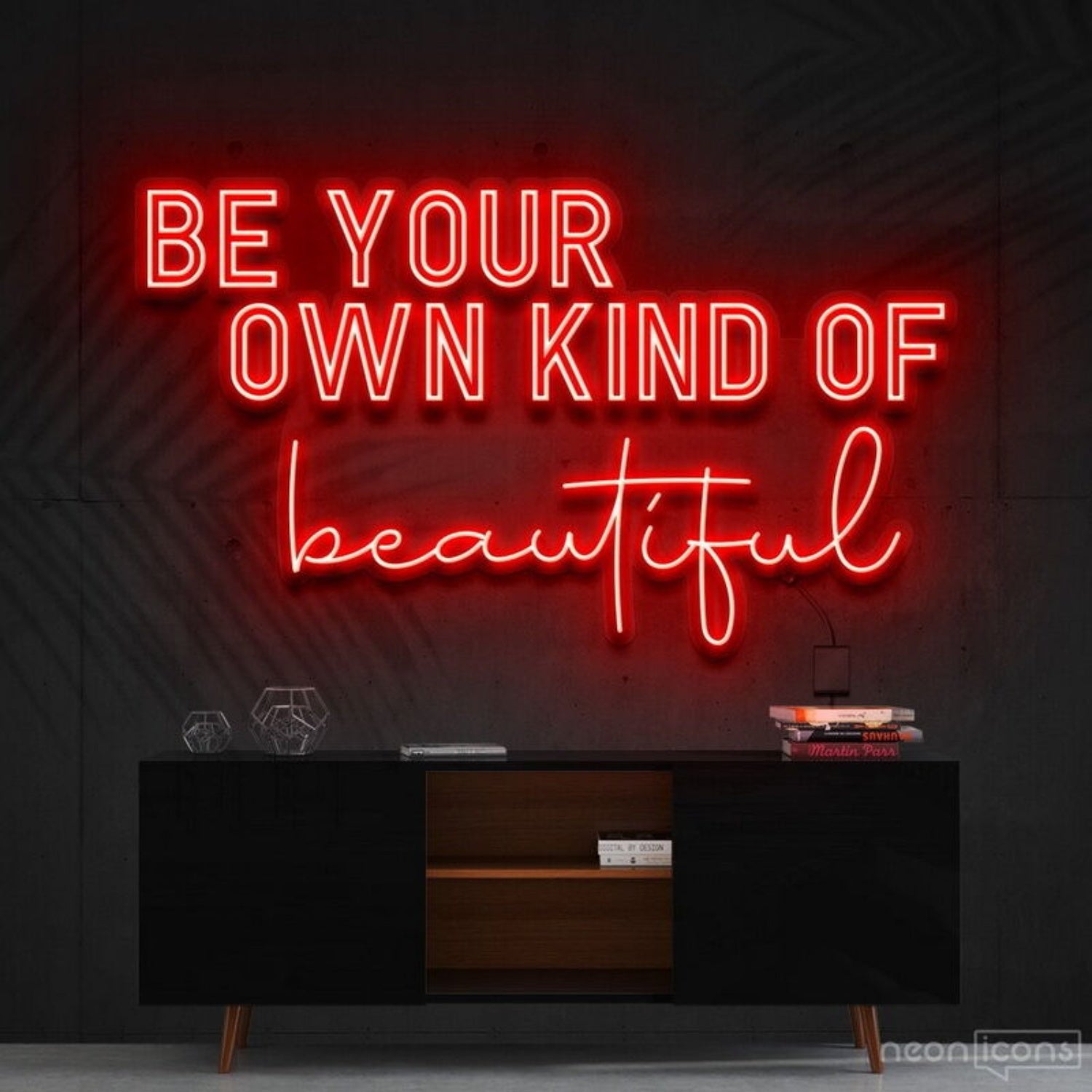 Be Your Own Kind Of Beautiful Neon Sign For Inspirational Spaces | Shineneon