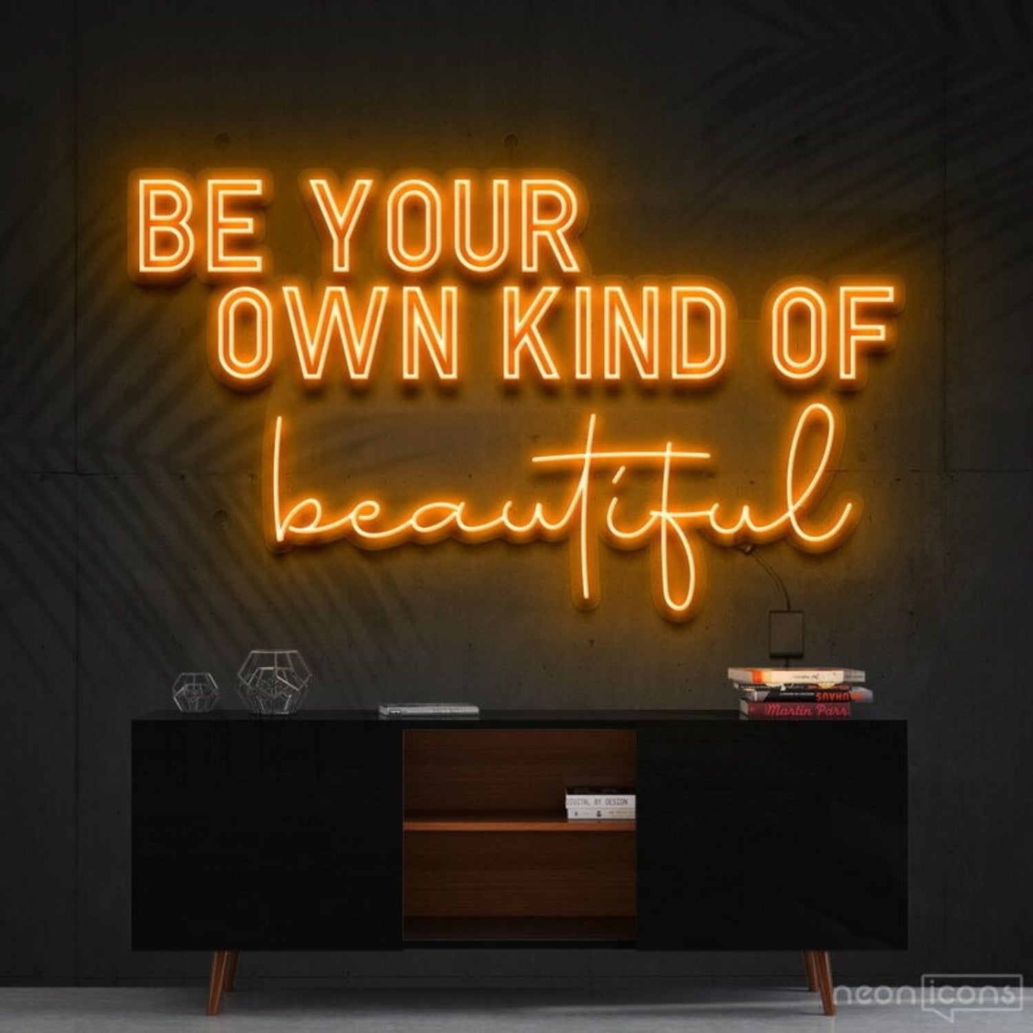 Be Your Own Kind Of Beautiful Neon Sign For Inspirational Spaces | Shineneon