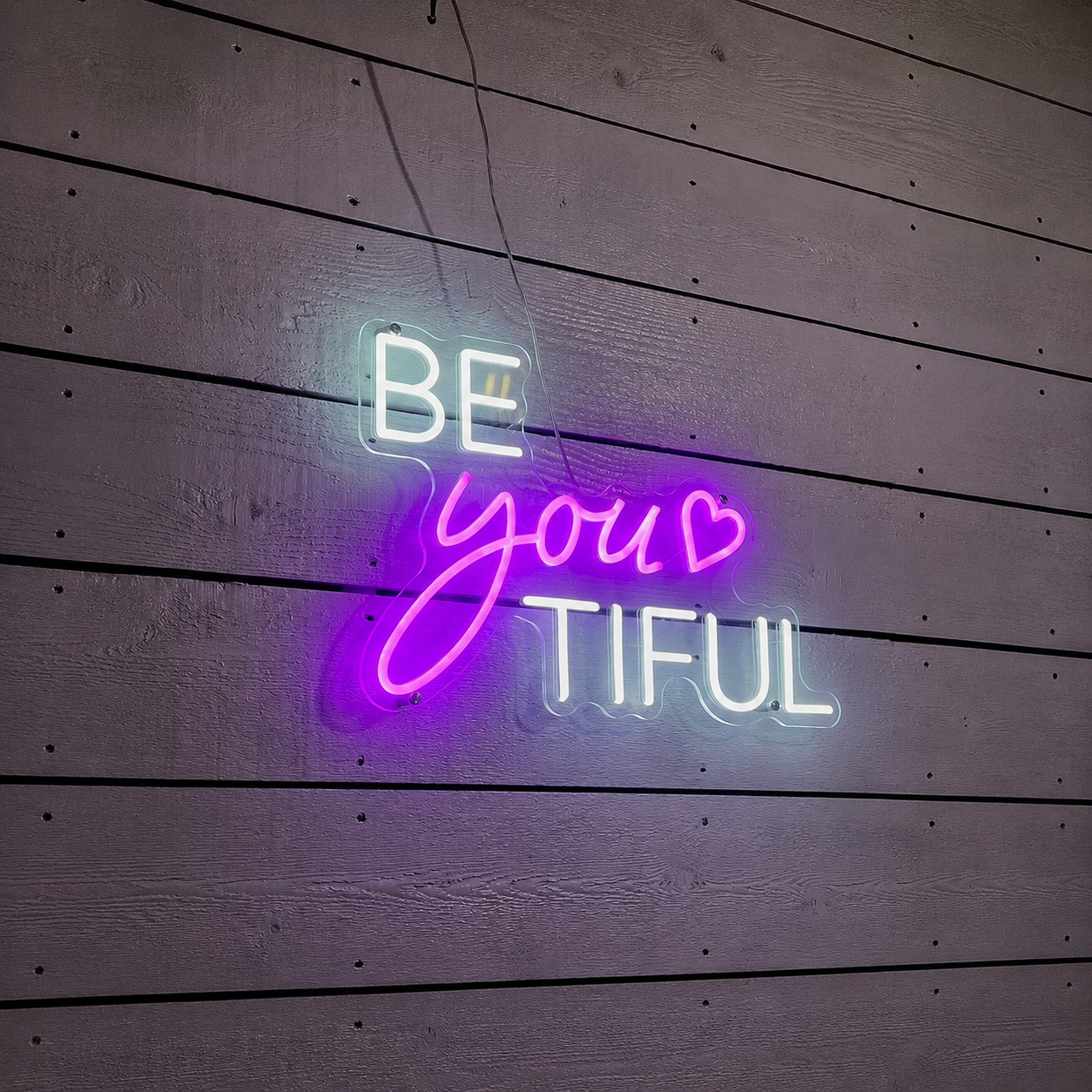 Be Your Tiful LED Neon Sign - 01 Original Product Image