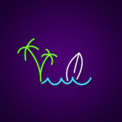 Beach Neon Light Custom Neon Led Sign | Shineneon