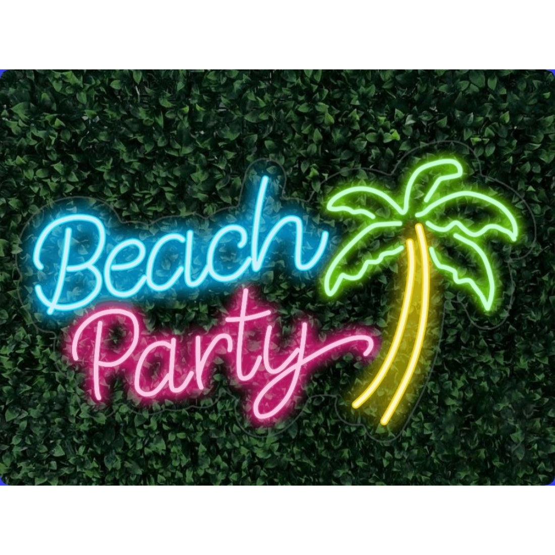 Beach Party Led Sign Business Neon Sign