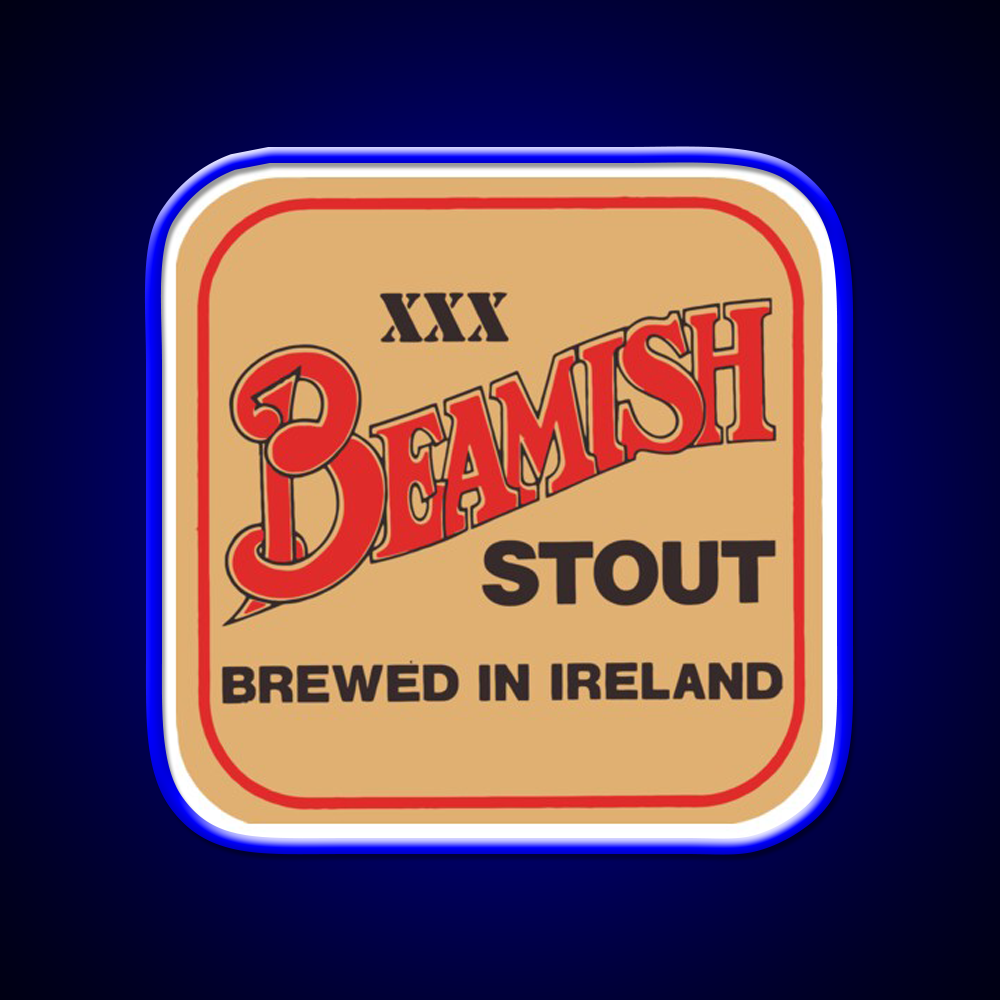 Beamish Irish Stout Beer Bar Decor Led Neon Sign Rgb Color