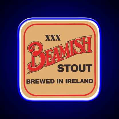 Beamish Irish Stout Beer Bar Decor Led Neon Sign Rgb Color