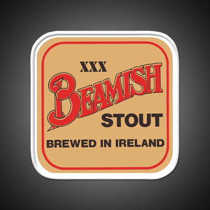 Beamish Irish Stout Beer Bar Decor Led Neon Sign Rgb Color