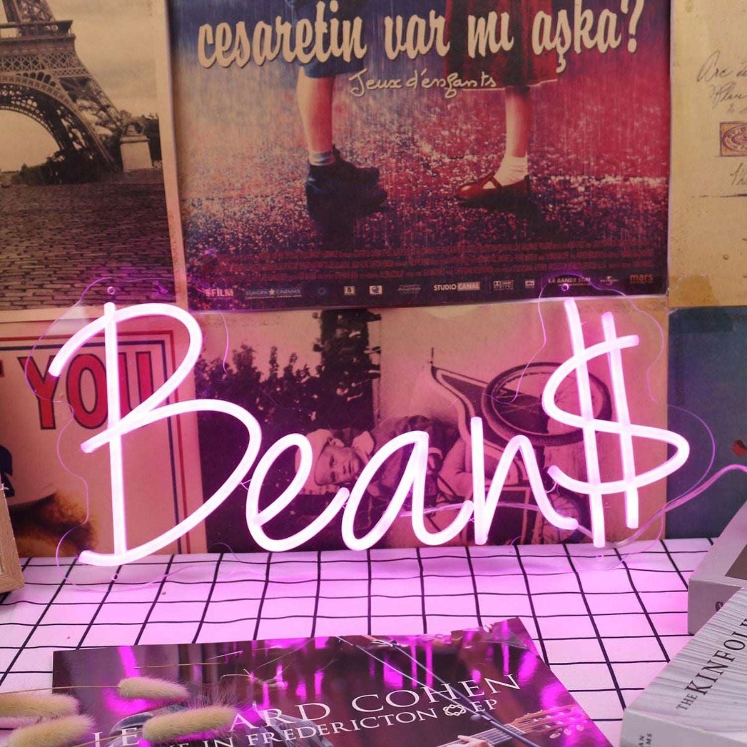 Bean Pink Led Neon Sign - Shineneon
