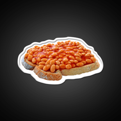 Beans On Toast Snack Food Led Neon Sign Rgb Color - Shineneon