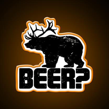 Bear Beer Bar Decor Led Neon Sign Rgb Color - LED neon sign view 6
