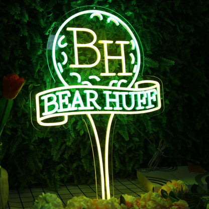 Bear Huff Custom Neon Sign | Shineneon