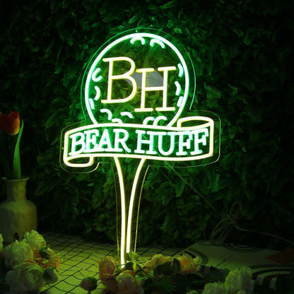 Bear Huff Custom Neon Sign | Shineneon