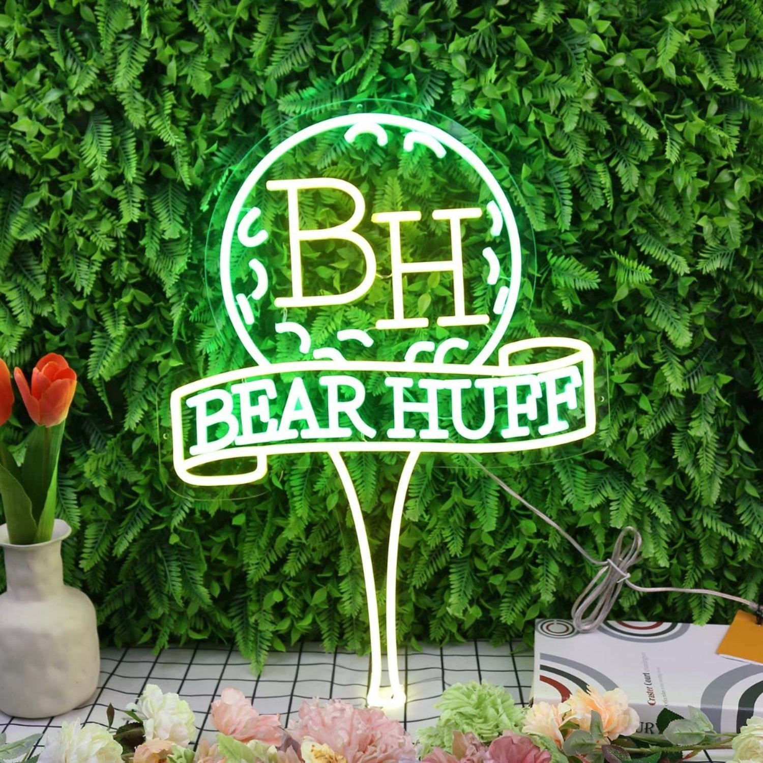 Bear Huff Custom Neon Sign | Shineneon