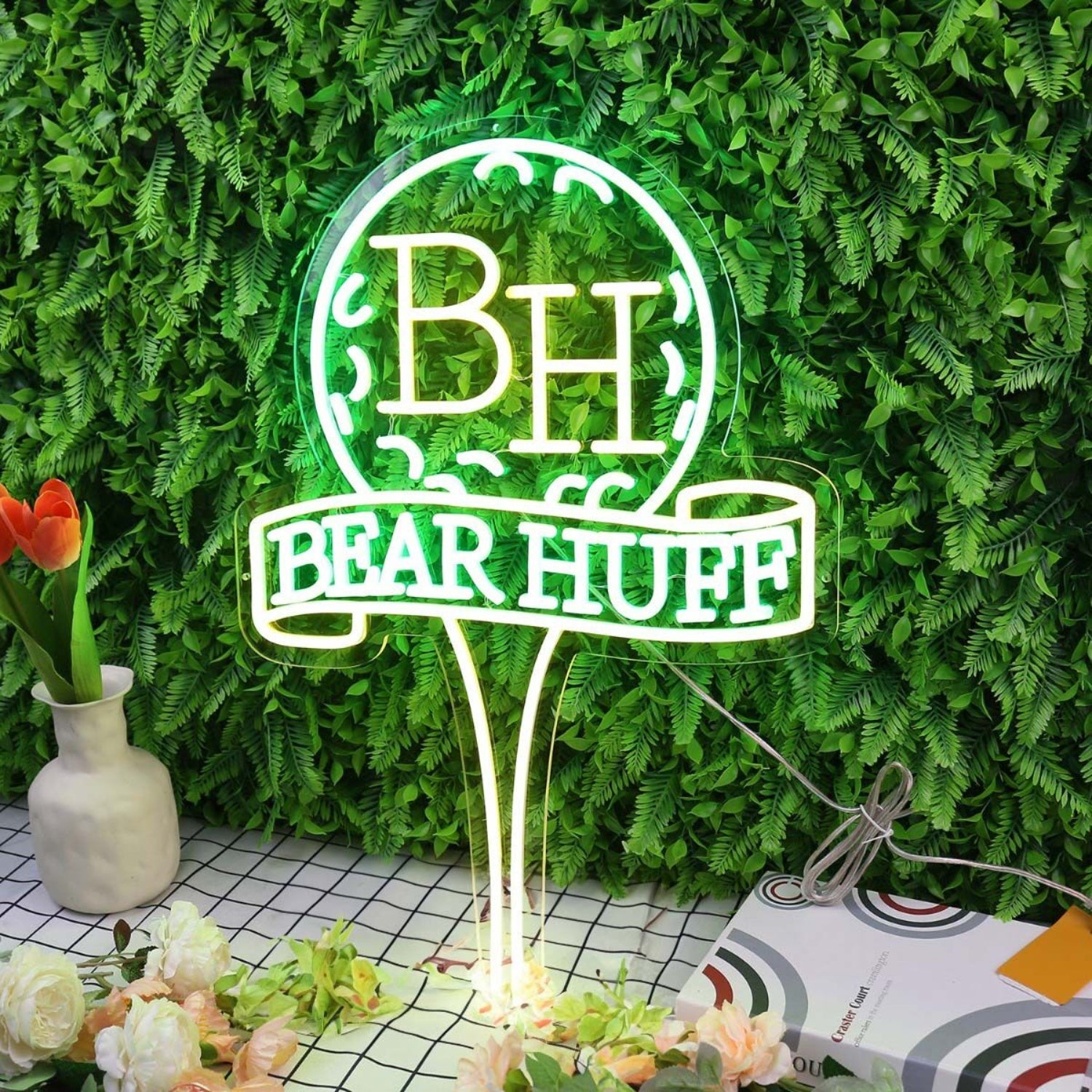 Bear Huff Custom Neon Sign | Shineneon