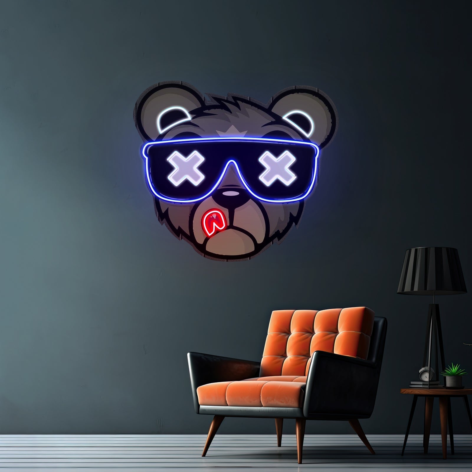 Bear Led Neon Artwork For Sale For Sale - Shineneon