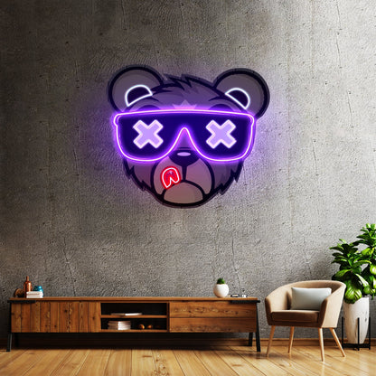 Bear Led Neon Artwork For Sale For Sale - Shineneon