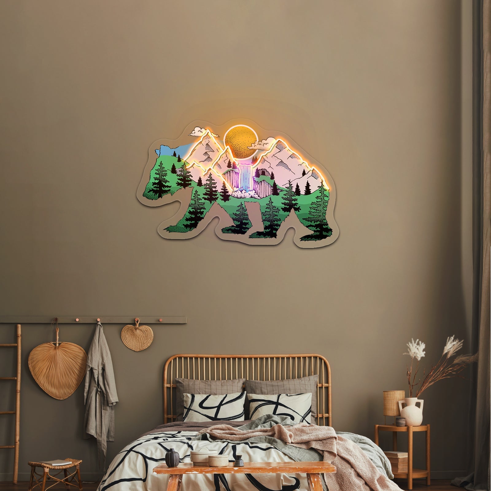 Bear Nature Neon Signs For Custom Neon Signs - Shineneon