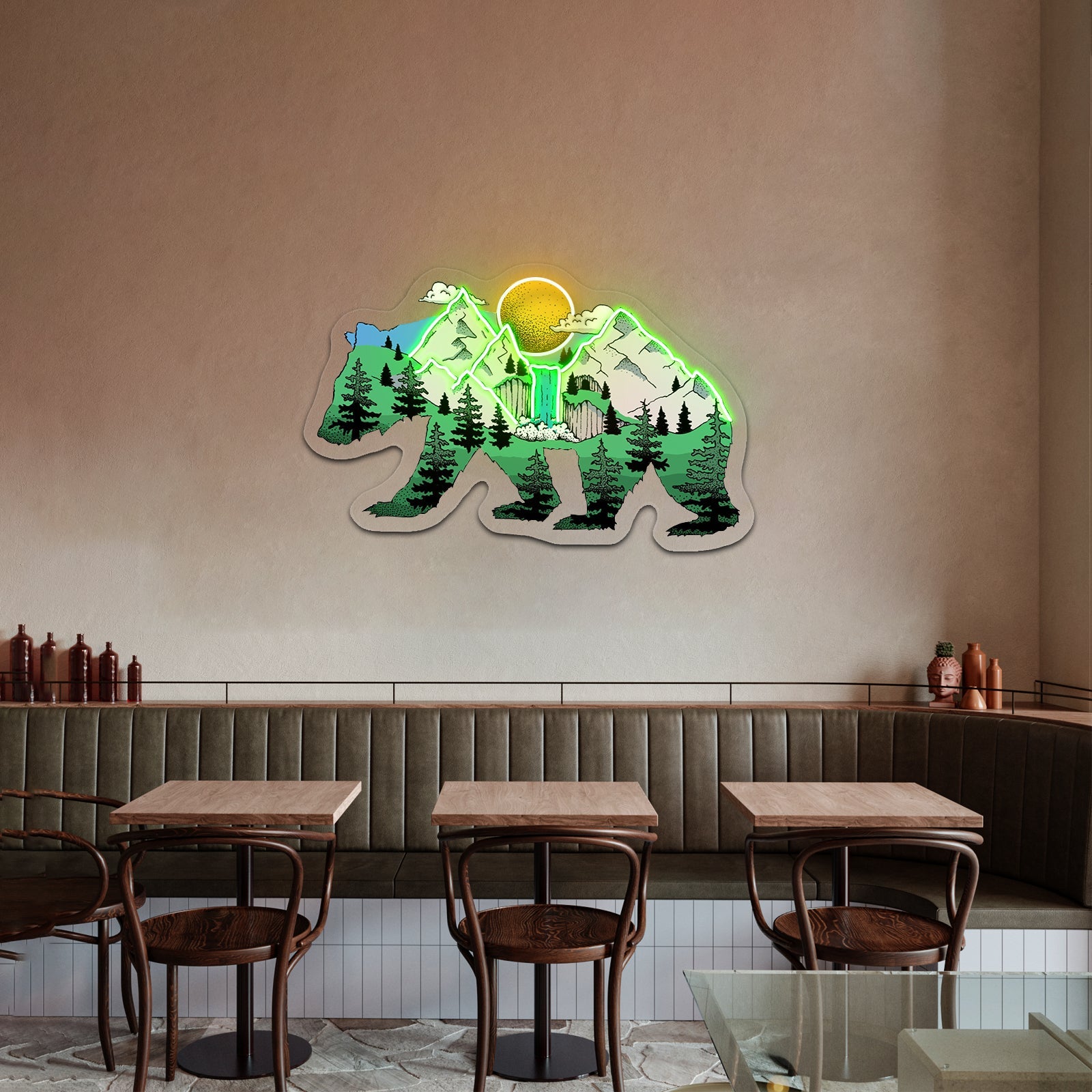 Bear Nature Neon Signs For Custom Neon Signs - Shineneon