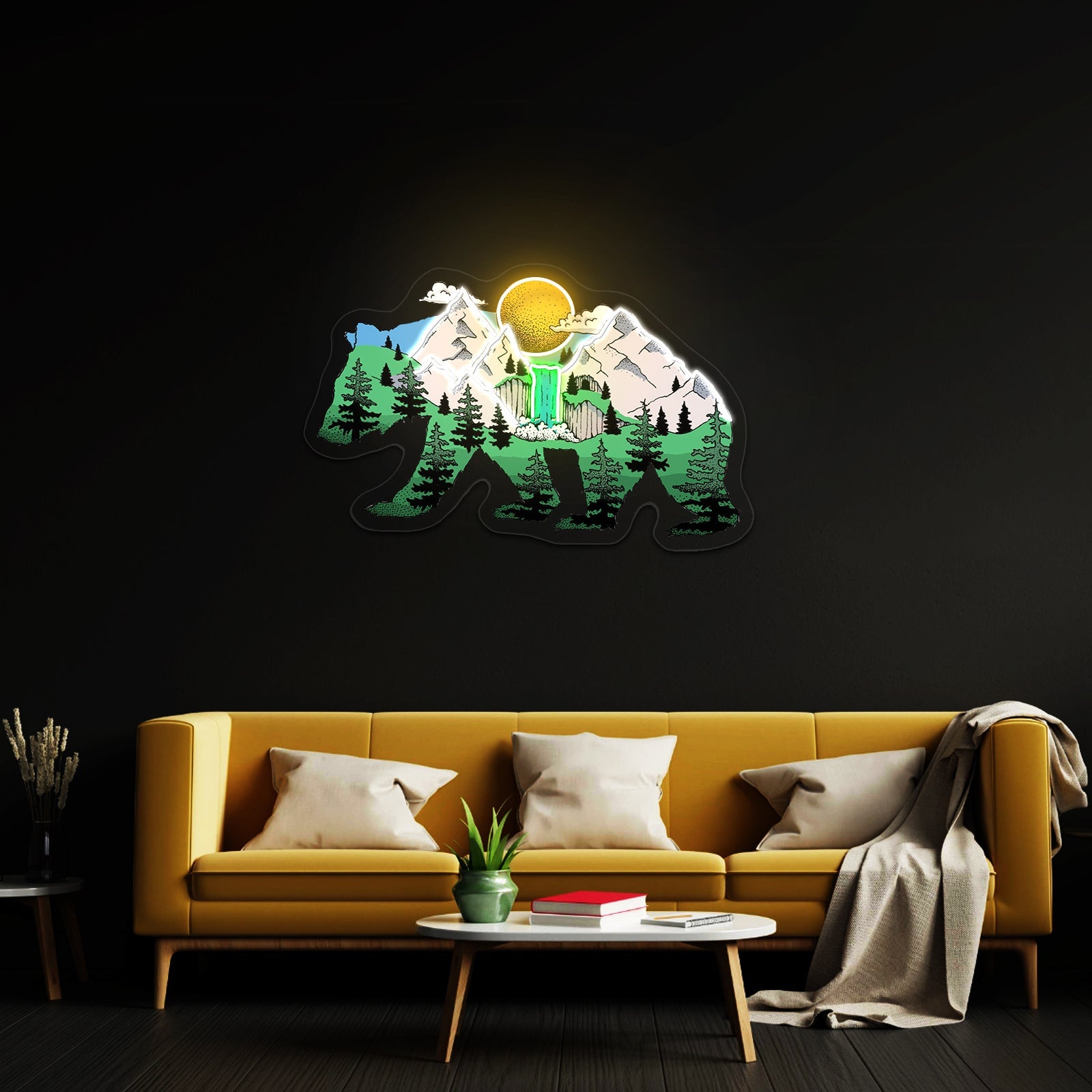 Bear Nature Neon Signs For Custom Neon Signs - Shineneon