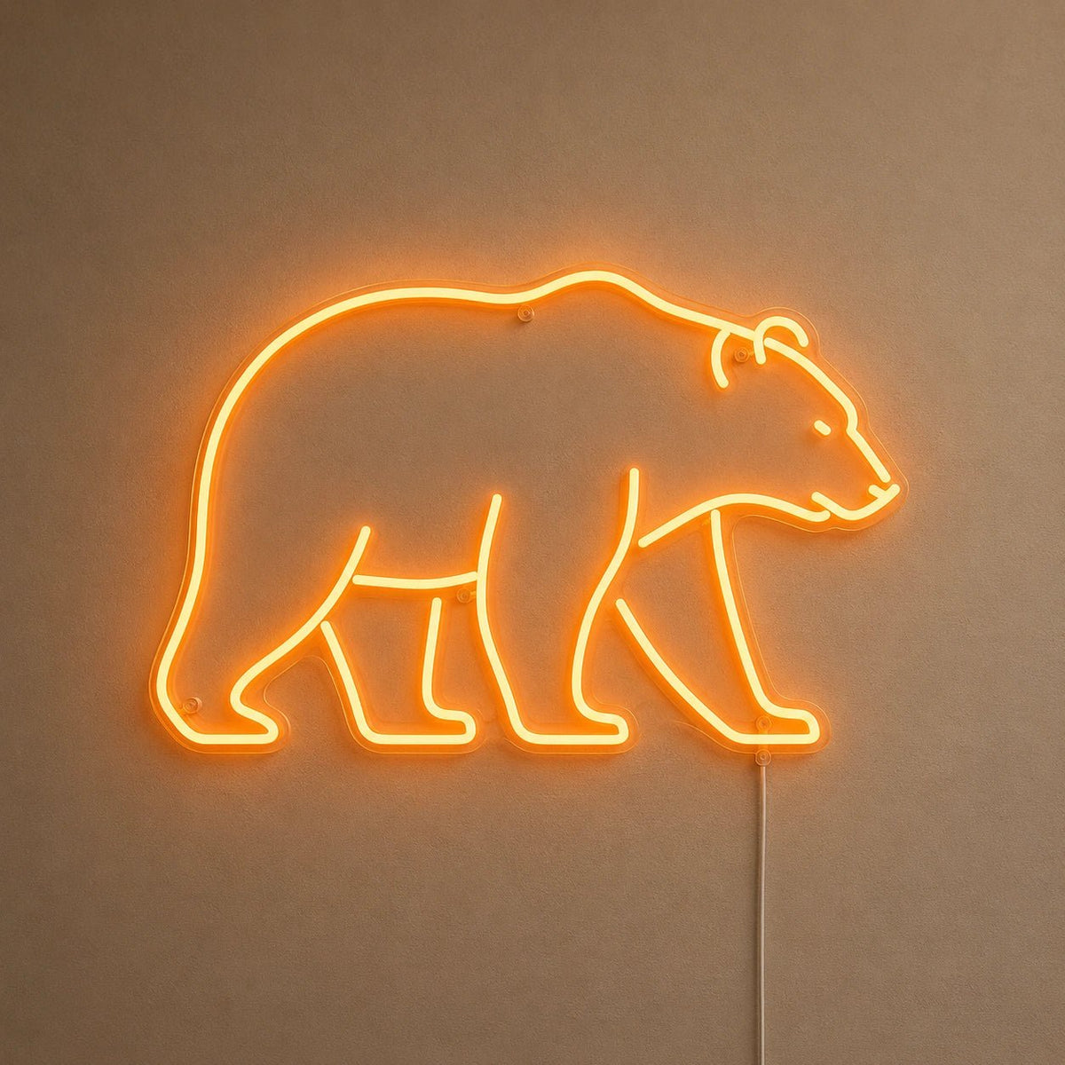 Bear Silhouette Wall LED Neon Sign - Shineneon