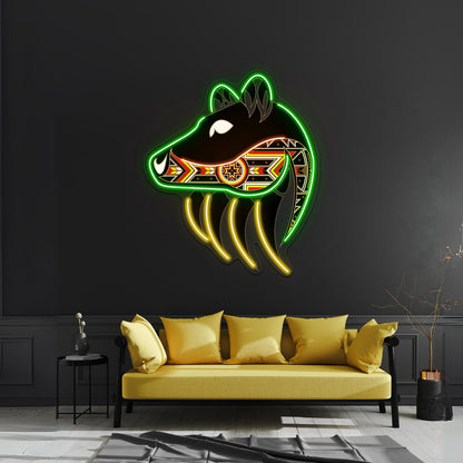 Bear Spirit Artwork Led Neon Sign - Shineneon