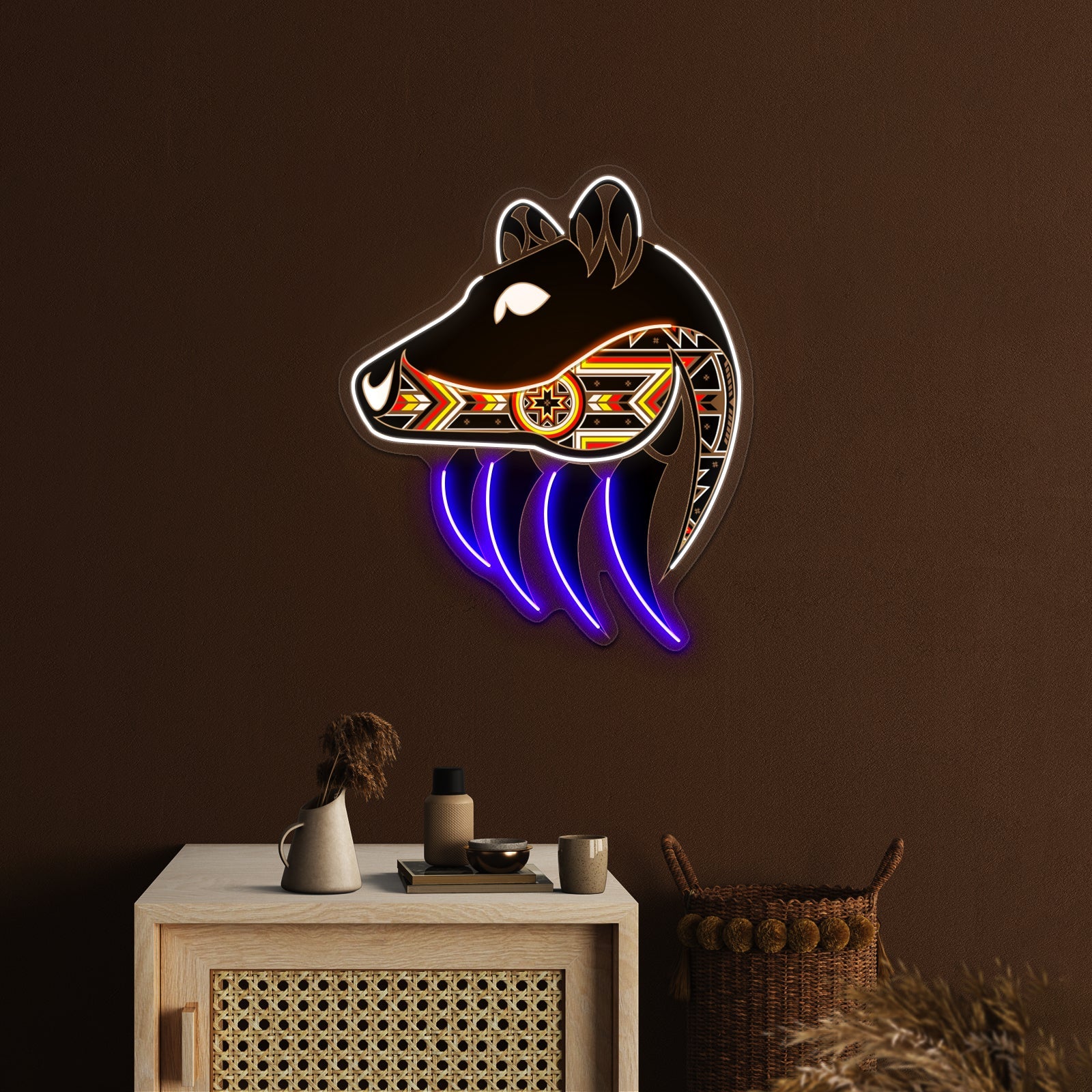 Bear Spirit Artwork Led Neon Sign - Shineneon