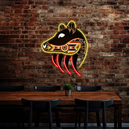 Bear Spirit Artwork Led Neon Sign - Shineneon