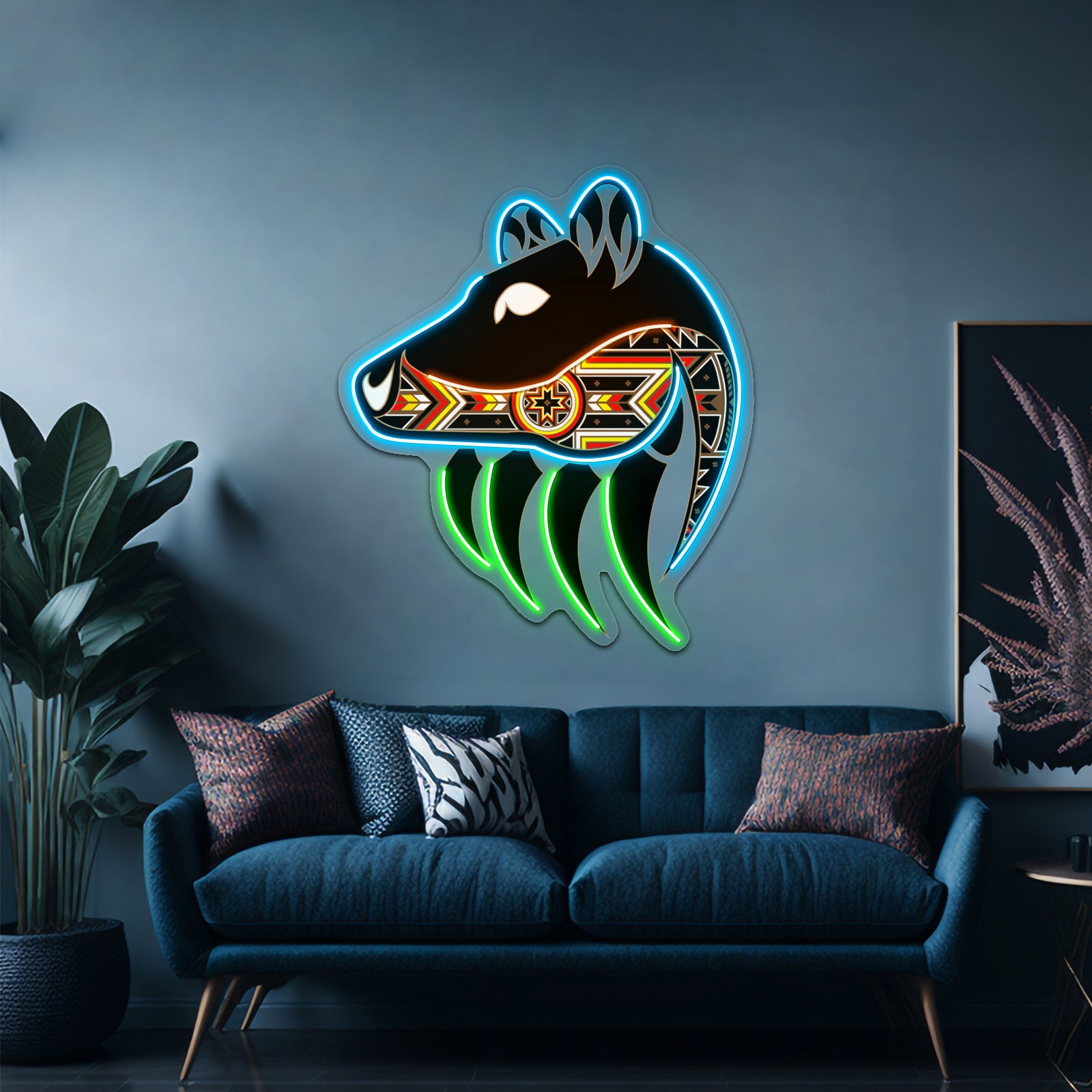 Bear Spirit Artwork Led Neon Sign