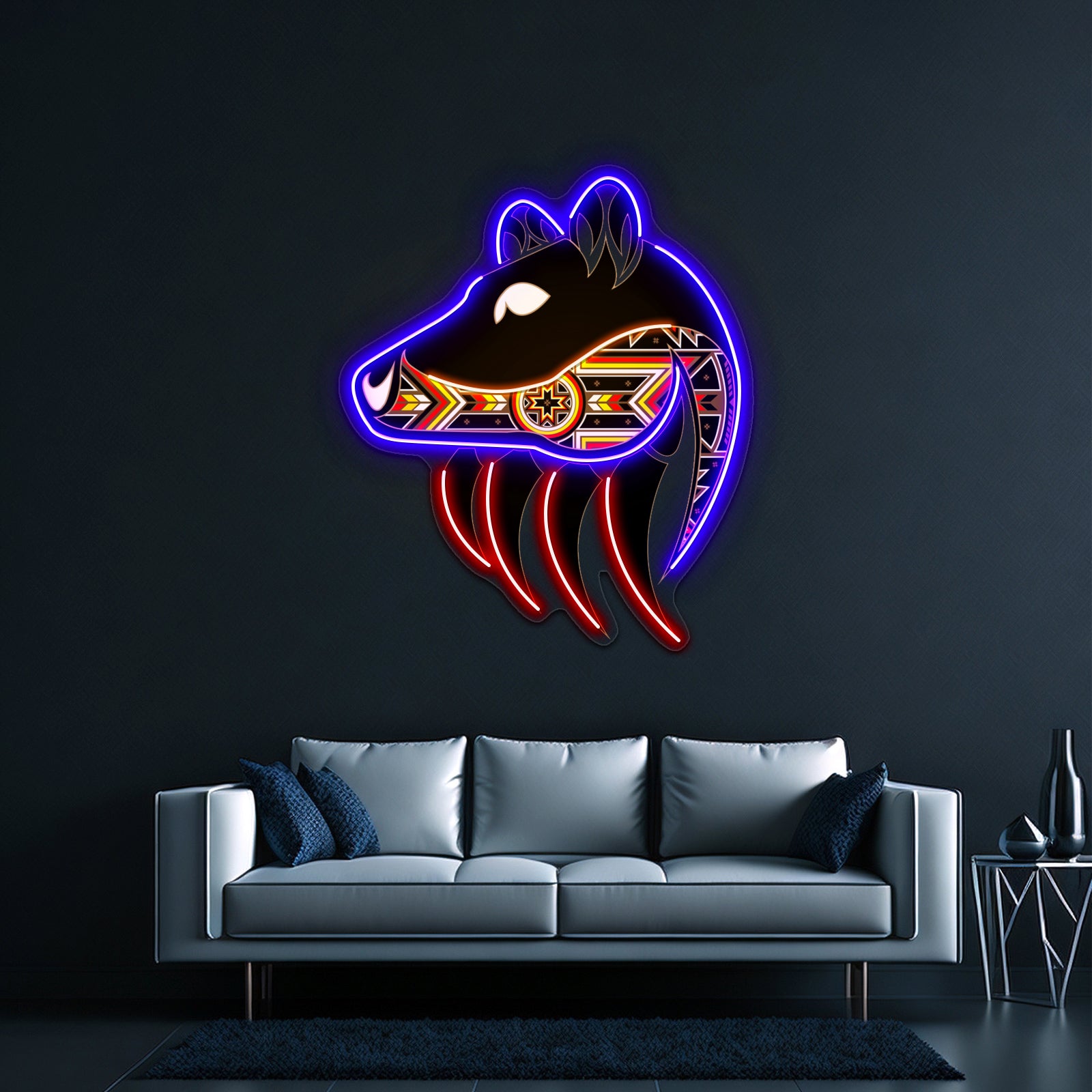 Bear Spirit Artwork Led Neon Sign