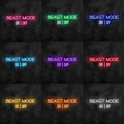 Beast Mode Led Neon Sign - Shineneon