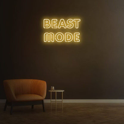 Beast Mode Led Neon Sign For Wall Decor - Shineneon