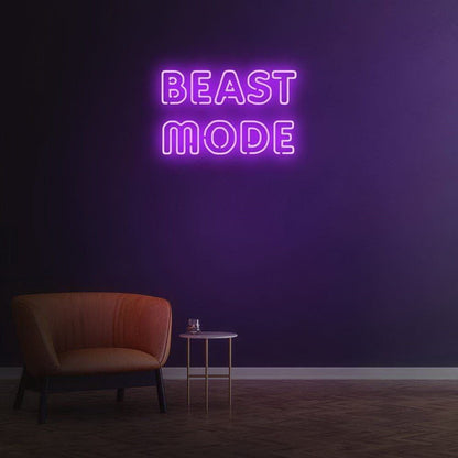 Beast Mode Led Neon Sign For Wall Decor - Shineneon