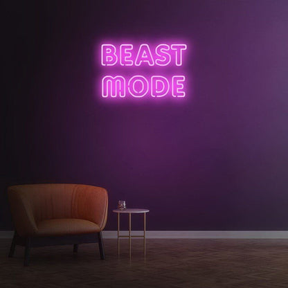 Beast Mode Led Neon Sign For Wall Decor - Shineneon