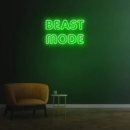 Beast Mode Led Neon Sign For Wall Decor - Shineneon