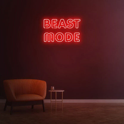 Beast Mode Led Neon Sign For Wall Decor - Shineneon